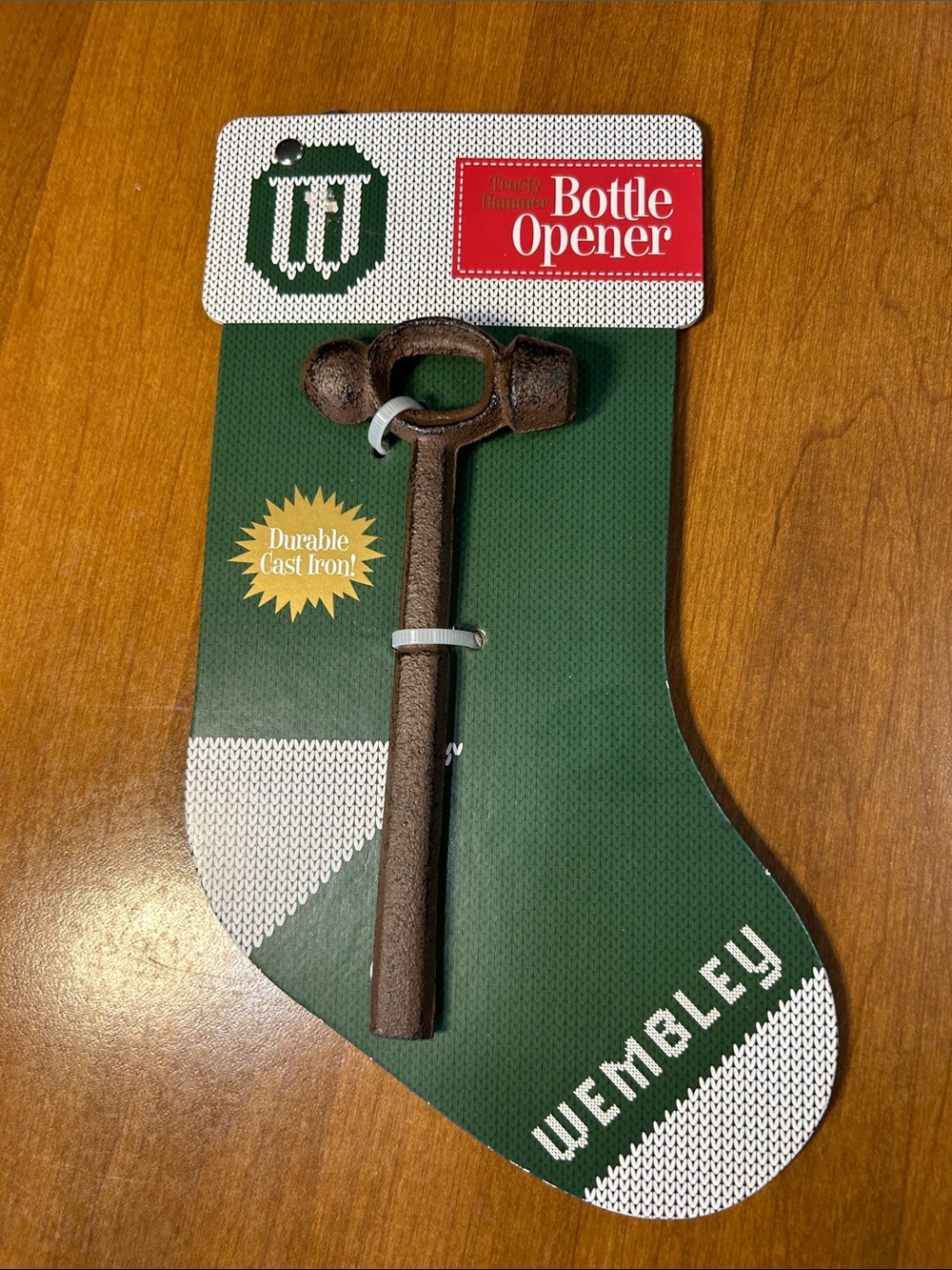 Wembley Brown Cast Iron Bottle Opener